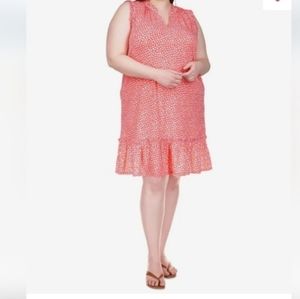 NWT Michael Cors Dress 3X Coral color